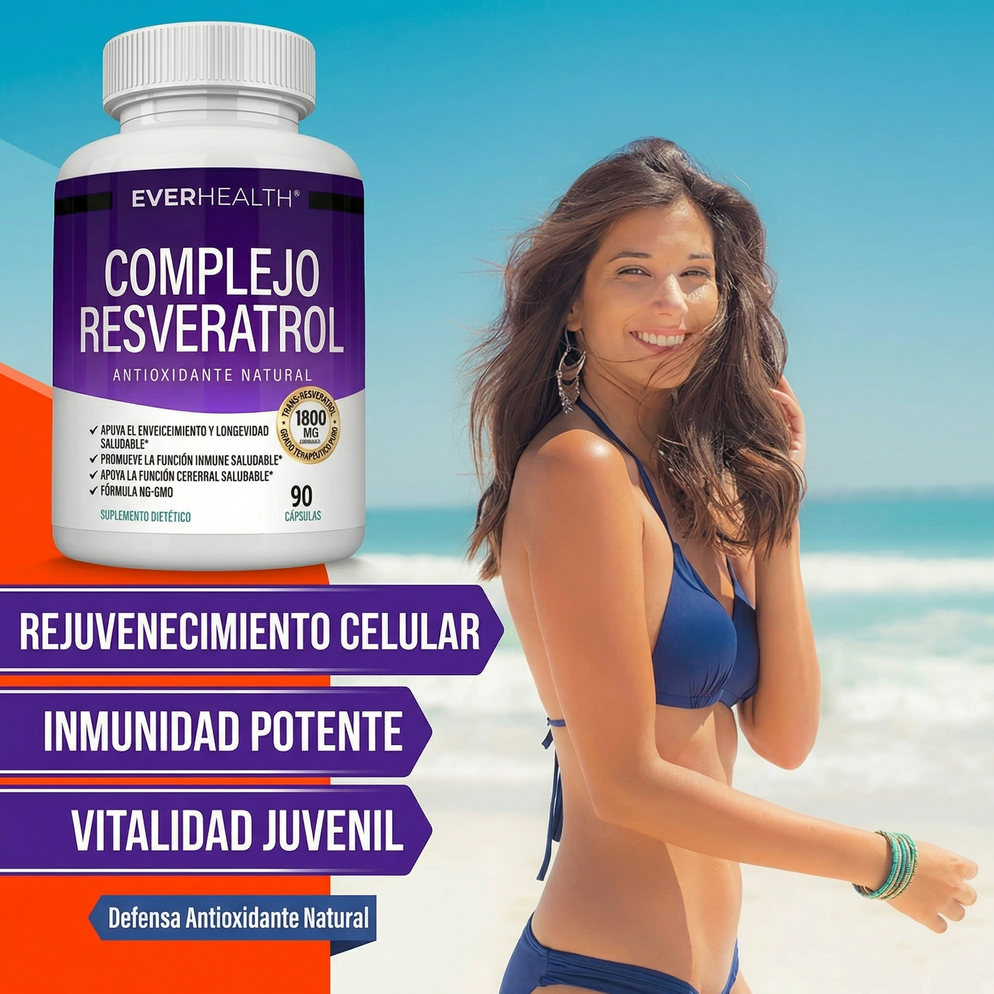 EverHealth® Resveratrol 1800mg