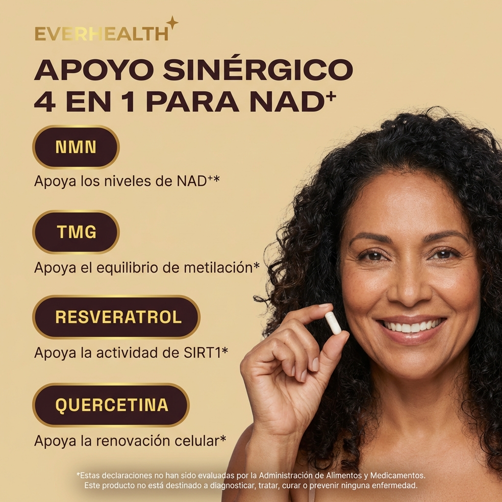 EverHealth® Anti Edad Pack NMN + CA AKG