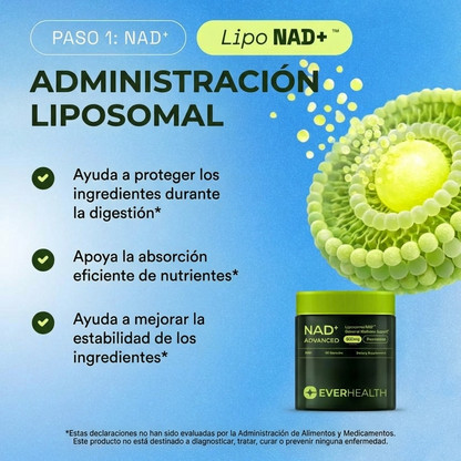 EverHealth® Pack Anti-Edad NAD + NMN + CA AKG