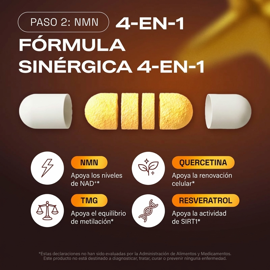 EverHealth® Pack Anti-Edad NAD + NMN + CA AKG
