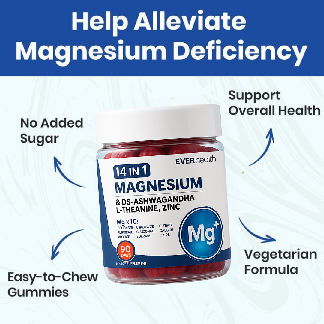EverHealth® 14-in-1 Magnesium Gummies