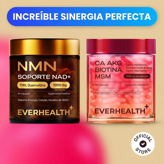 EverHealth® Anti Edad Pack NMN + CA AKG