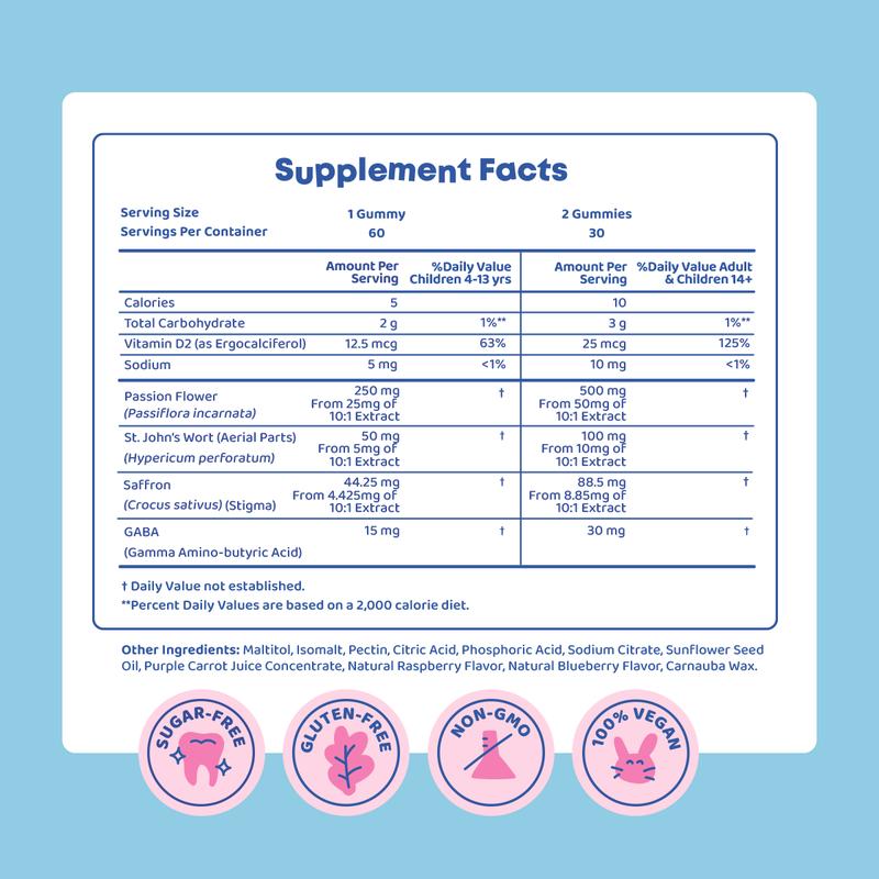 EverHealth® Saffron Mood Gummies