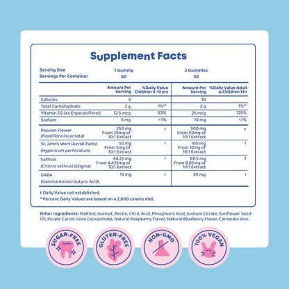 EverHealth® Saffron Mood Gummies