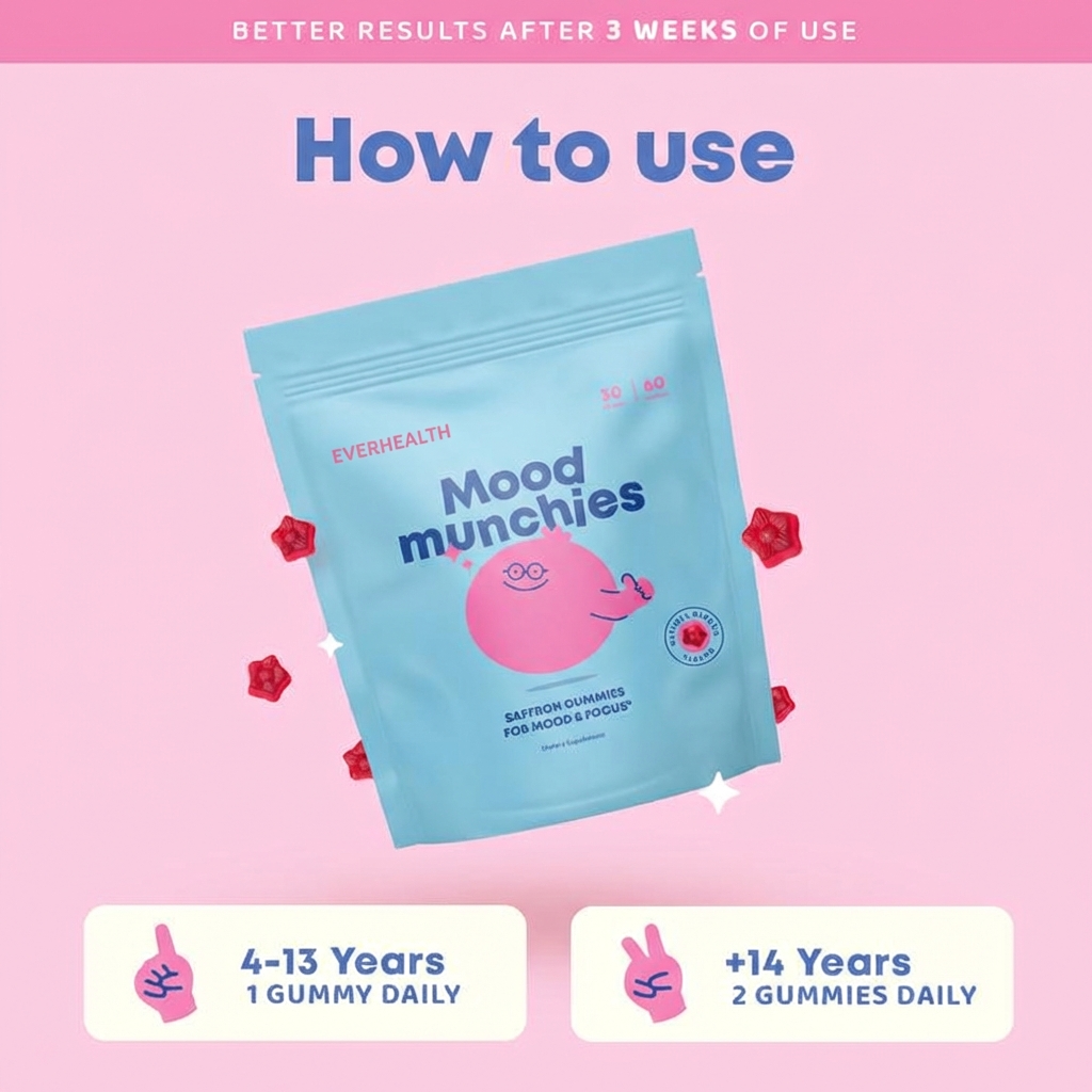 EverHealth® Saffron Mood Gummies