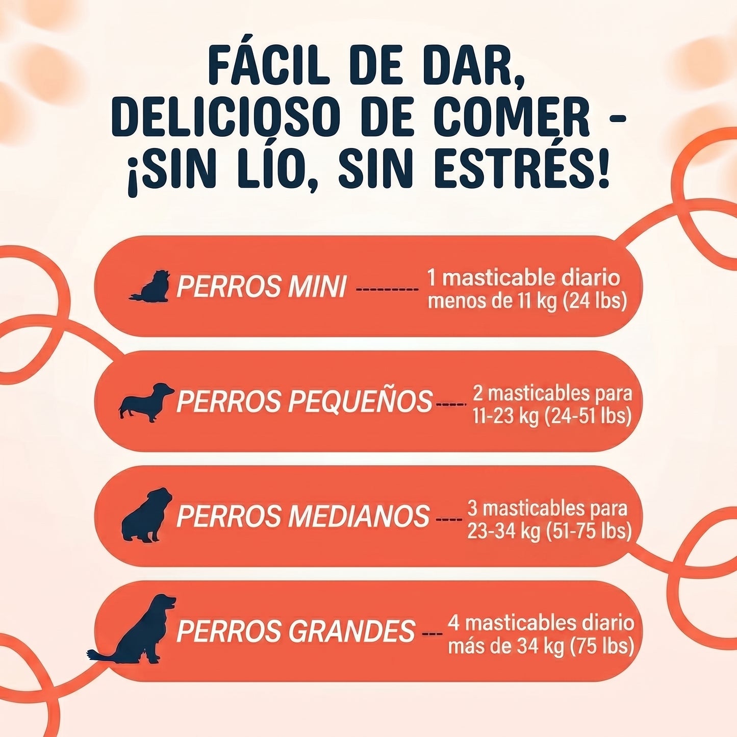 Masticables EverHealth® Para La Salud de tu Perro